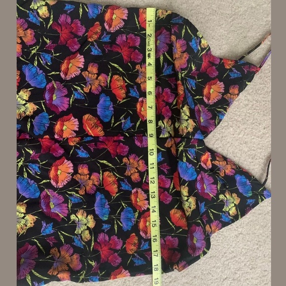 NEW TOPSHOP Sleeveless Floral Jumpsuit SIZE 8-10 - Picture 7 of 8